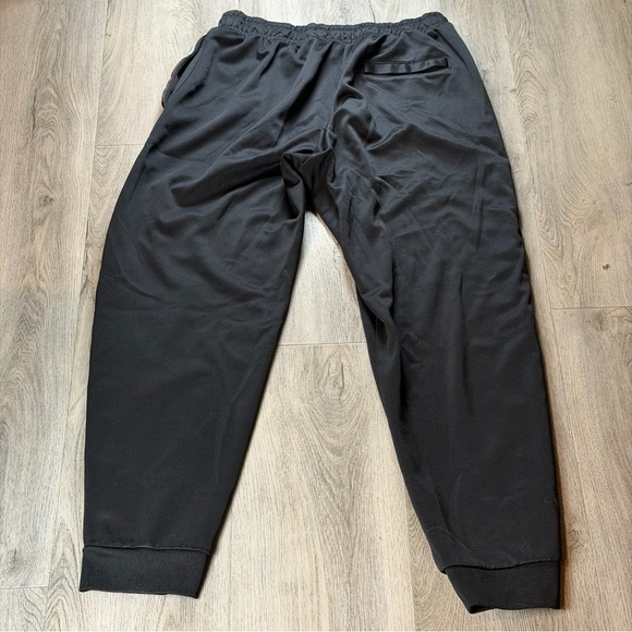Jordan Track Pants Mens XL Black Tape Side Stripe Joggers Cuffed AQ2696-010 - Picture 2 of 12